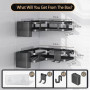 Кутові полиці для ванної Corner Shower Caddy ∙ Компактне та зручне зберігання аксесуарів Corner Shower Caddy