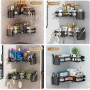 Кутові полиці для ванної Corner Shower Caddy ∙ Компактне та зручне зберігання аксесуарів Corner Shower Caddy