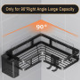 Кутові полиці для ванної Corner Shower Caddy ∙ Компактне та зручне зберігання аксесуарів Corner Shower Caddy