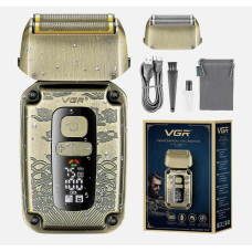 Бритва VGR V-337 для гоління та стрижки ∙ Професійна сітчаста електробритва VGR V-337