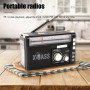 Радіоприймач GOLON RX-382 з USB/SD та ліхтариком ∙ Портативне міні-радіо GOLON RX-382 для дому