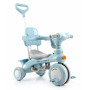 Дитячий триколісний велосипед Baby Carriage 588 блакитний з батьківською ручкою