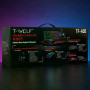 Ігровий комплект Gaming Combo 4-in-1 T-Wolf TF-400 чорний • Геймерський набір клавіатура, миша, навушники та килимок для ПК