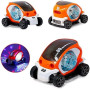 Машинка дитяча з LED підсвіткою та обертанням Toy AND CX-865 інтерактивна світна іграшкова машинка для дітей з прозорим корпусом