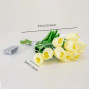 Нічник з тюльпанами KAR282 Flower Light • Декоративний LED світильник KAR282 букет тюльпанів на батарейках з теплим світлом