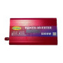 Перетворювач напруги 5000W 12V/24V у 220V з LCD-дисплеєм і підтримкою сонячної панелі
