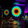 Світлодіодна LED лампа MJ-451 кільцева RGB 45 см зі і пультом керування