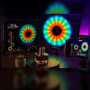 Світлодіодна LED лампа MJ-451 кільцева RGB 45 см зі і пультом керування
