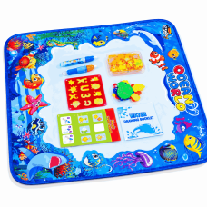 Аквакилимок Aqua Magic Mat 100×80 см із водними маркерами