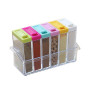 Набір ємностей для спецій Seasoning Six Piece Set, 6 баночок ∙ Кухонний набір - спецівниця на підставці ∙ Екопластик