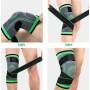 Бандаж колінного суглоба KNEE SUPPORT ∙ Наколінник еластичний ∙ Ортез ∙ Фіксатор коліна