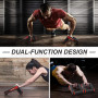 Ролери для фітнесу та спорту Lutino Wheel rollers push up Bars Workout