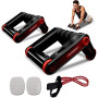 Ролери для фітнесу та спорту Lutino Wheel rollers push up Bars Workout