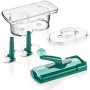 Овочерізка Nicer Dicer Twist ∙ Ручне механічне мультирізання – подрібнювач Найсер Дайсер Твіст
