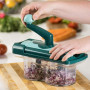 Овочерізка Nicer Dicer Twist ∙ Ручне механічне мультирізання – подрібнювач Найсер Дайсер Твіст