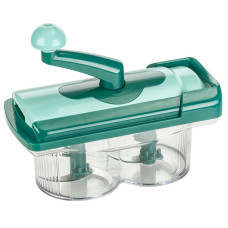 Овочерізка Nicer Dicer Twist ∙ Ручне механічне мультирізання – подрібнювач Найсер Дайсер Твіст