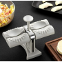 Машинка – прес для приготування вареників та пельменів Dumpling mold ∙ Автоматична форма для ліпки тіста