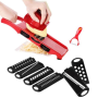 Овочерізка - мультислайсер Mandoline Slicer 6 in 1 · Тертка – шатківниця для овочів та фруктів з контейнером