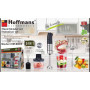 Блендер Hoffmans HM-8043 800W • Занурювальний подрібнювач 5 в 1 з насадками та чашею для подрібнення