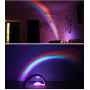 Нічник – проектор Райдуга RGB Lucky Rainbow · Світильник з проекцією веселки
