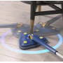 Інноваційна регульована швабра Triangle MOP ∙ Трикутна швабра з віджимом та поворотом на 360
