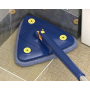 Інноваційна регульована швабра Triangle MOP ∙ Трикутна швабра з віджимом та поворотом на 360