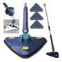 Інноваційна регульована швабра Triangle MOP ∙ Трикутна швабра з віджимом та поворотом на 360