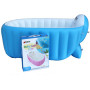 Надувна ванночка дитяча Intime Baby Bath Tub • Портативна складна надувна ванна для немовлят та дітей до 4 років