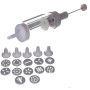 Шприц для печива та насадки для декорування Cookie Press and Cake Decorator Set