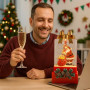 Новорічний нічник XMAS WDL-25010A Подарунок ∙ Нічник XMAS WDL-25010A у формі подарункової коробки