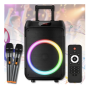 Колонка Bluetooth Wireless Speaker TTD-1209 з мікрофонами і пультом ДУ ∙ Портативна TTD-1209 Bluetooth колонка 12"