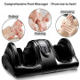 Універсальний електромасажер для ніг і стоп Shiatsu Foot Massager роликовий