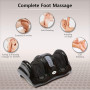 Універсальний електромасажер для ніг і стоп Shiatsu Foot Massager роликовий