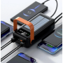 Power Bank SOLAR YM-636CX 80000 mAh з ліхтариком ∙ Портативний акумулятор YM-636C на сонячній батареї