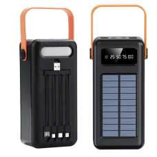 Power Bank SOLAR YM-636CX 80000 mAh с фонарём ∙ Портативный аккумулятор YM-636C на солнечной батарее