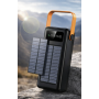 Power Bank SOLAR YM-636CX 80000 mAh з ліхтариком ∙ Портативний акумулятор YM-636C на сонячній батареї