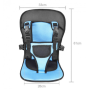 Дитяче автокрісло безкаркасне Multi-Function Car Cushion Бустер для перевезення дітей 9 місяців - 4 роки