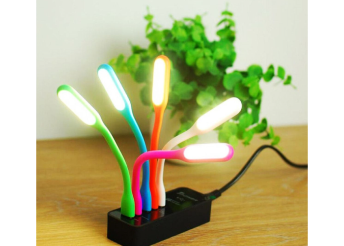 Портативний гнучкий usb світильник USB Led Light (з трьома лампочками) Портативний гнучкий usb світильник USB Led Light (з трьома лампочками)