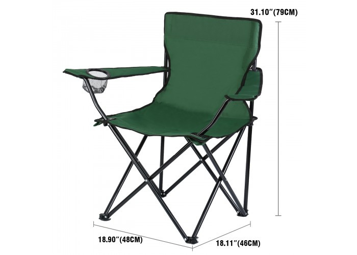 Стілець розкладний туристичний для риболовлі HX 001 Camping quad chair