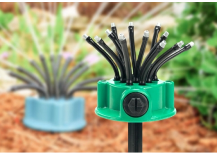 Система поливання Multifunctional sprinkler на 360 градусів розпилювач дощівник для поливання газону