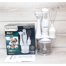 Блендер Rainberg RB — 6202 350 W 3в1 заглибний блендер подрібнювач Блендер Rainberg RB — 6202 350 W 3в1 заглибний блендер подрібнювач