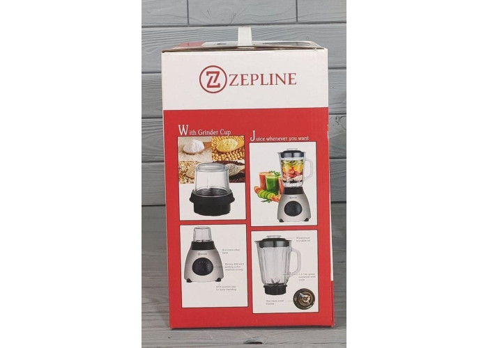 Блендер стаціонарний Zepline ZP-004. Блендер із подрібнювачем 850w Блендер стаціонарний Zepline ZP-004. Блендер із подрібнювачем 850w