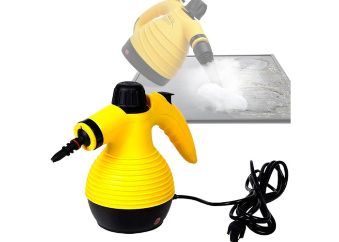 Відпарювач із функцією пароочисника Steam Cleaner DF-A001 (TM-115)/Рожевий відпарювач