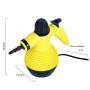 Відпарювач із функцією пароочисника Steam Cleaner DF-A001 (TM-115)/Рожевий відпарювач