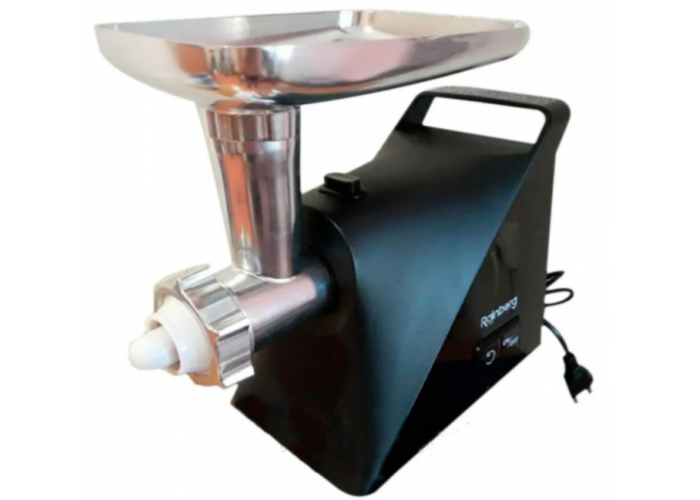 М'ясорубка Rainberg RB-679 3000W Black 2в1 Електрична Електросоковичавниця Електро м'ясорубка М'ясорубка Rainberg RB-679 3000W Black 2в1 Електрична Електросоковичавниця Електро м'ясорубка