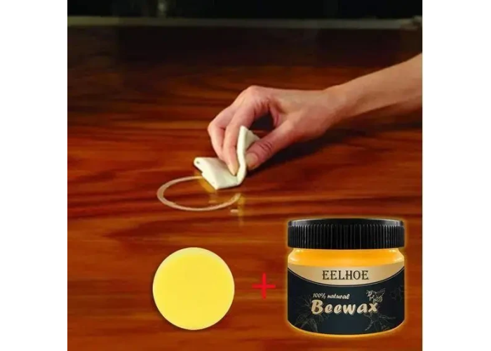 Поліроль для меблів Beewax 80 г/Воскова поліроль для меблів