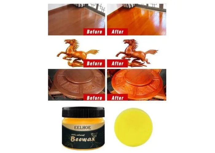 Поліроль для меблів Beewax 80 г/Воскова поліроль для меблів