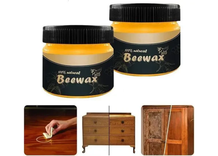 Поліроль для меблів Beewax 80 г/Воскова поліроль для меблів