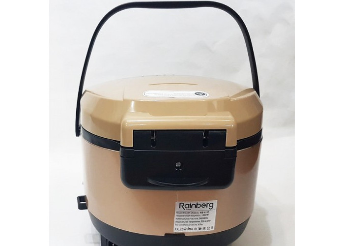 Мультиварка Rainberg Rb-6207 З Фритюрницею, 12 Програм Мультиварка Rainberg Rb-6207 З Фритюрницею, 12 Програм