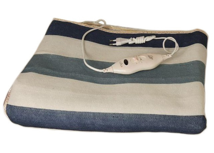 Простирадло електричне Electric Blanket 150х120 см (смуги, Різнобарвні)